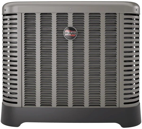 New Ruud outdoor air conditioning condenser