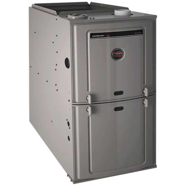 New Ruud Achiever Plus gas furnace