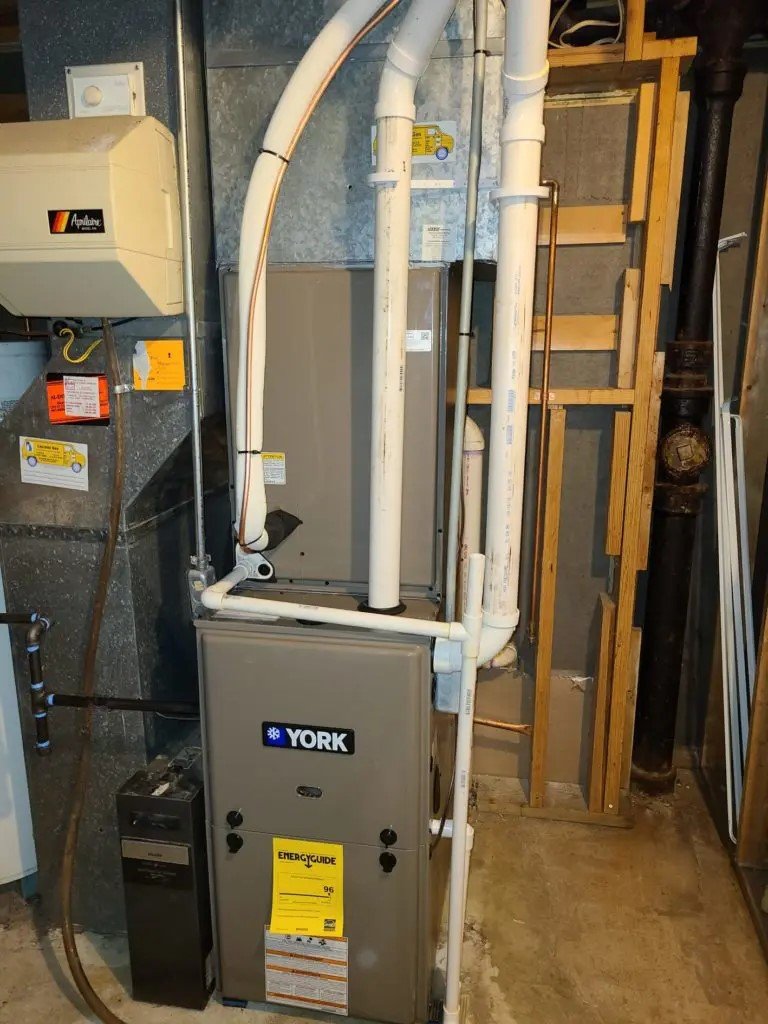 Furnace installation completed by Airstream Heating & Cooling in Cincinnati